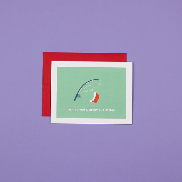 Holiday Card -  Fishing You A Merry Christmas