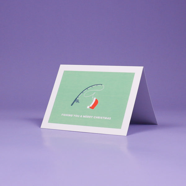 Holiday Card -  Fishing You A Merry Christmas