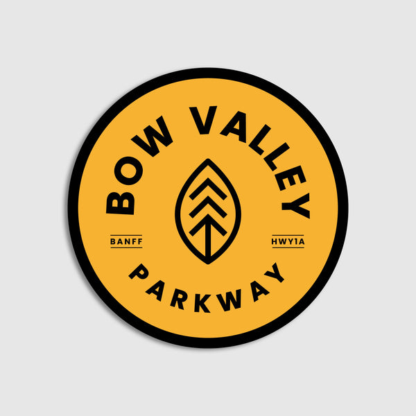 Bow Valley Parkway Sticker
