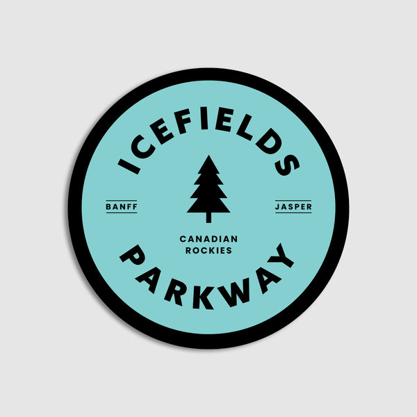 Icefields Parkway Sticker