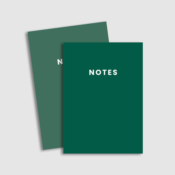 Notebook - Forest Green