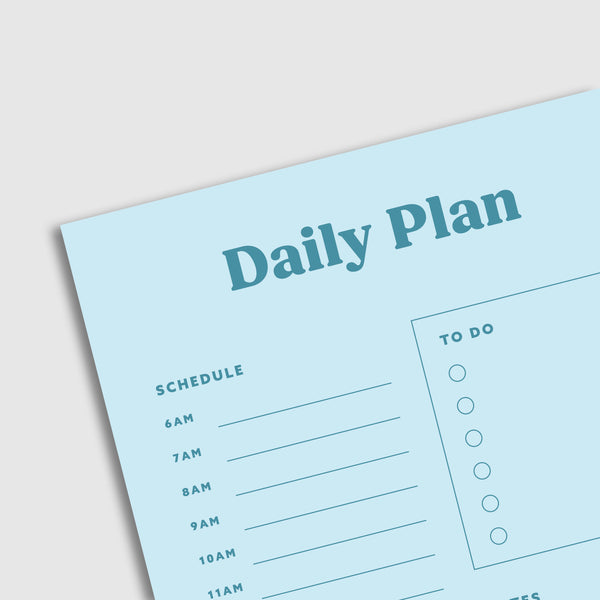 Notepad - Daily Plan