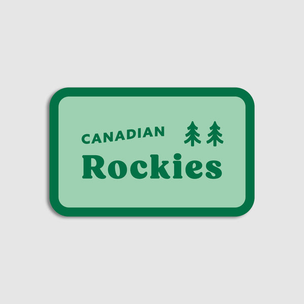 Canadian Rockies Sticker