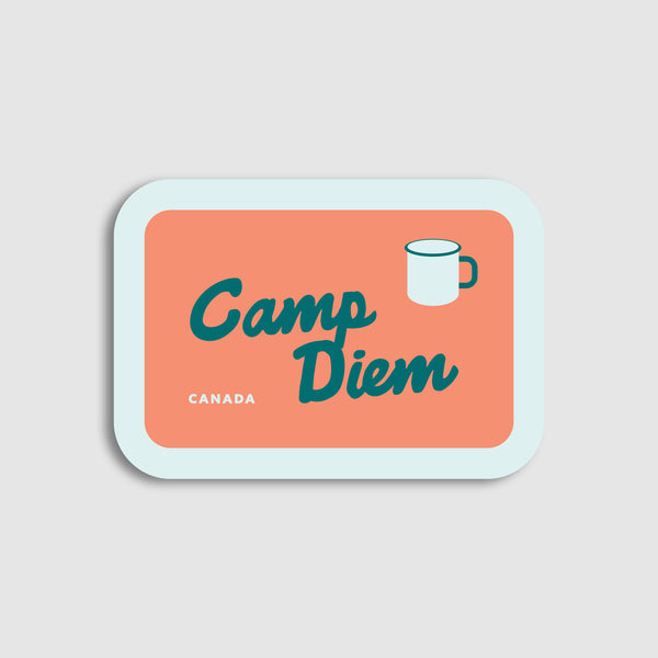Camp Diem Sticker