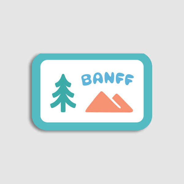 Banff Mountain Tree