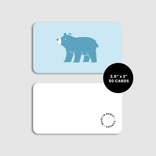 Mini Notes - Bear Blue