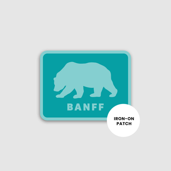 Iron-On Patch - Banff Bear