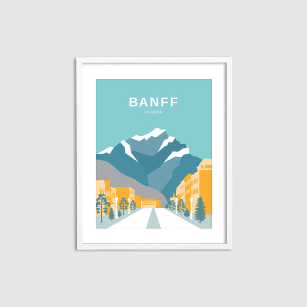 Banff Ave Print