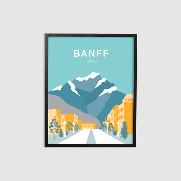 Banff Ave Print