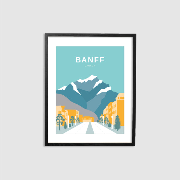 Banff Ave Print