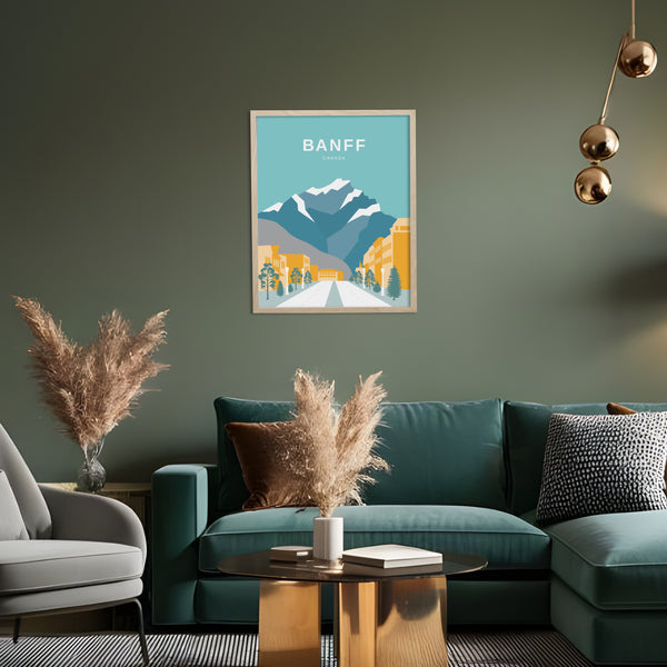 Banff Ave Print