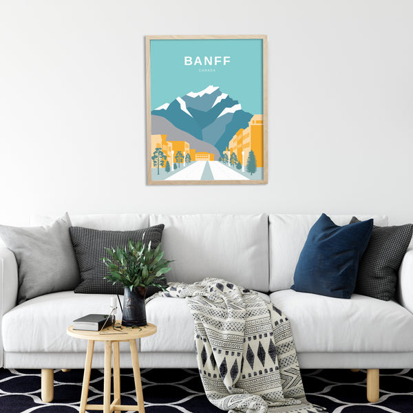 Banff Ave Print