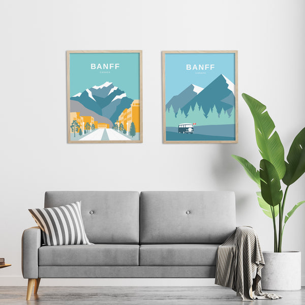 Banff Ave Print