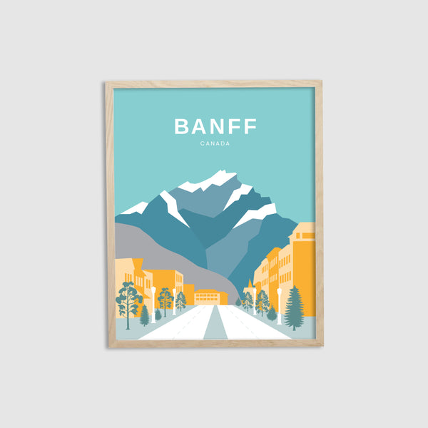 Banff Ave Print