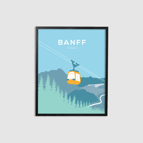 Banff Gondola Print