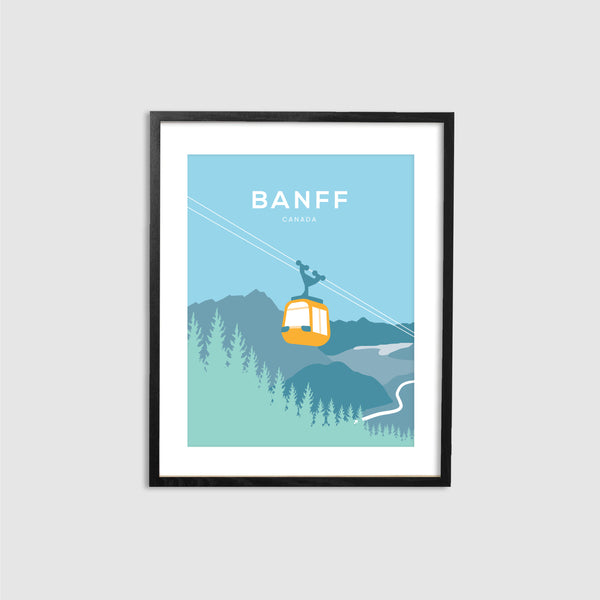 Banff Gondola Print