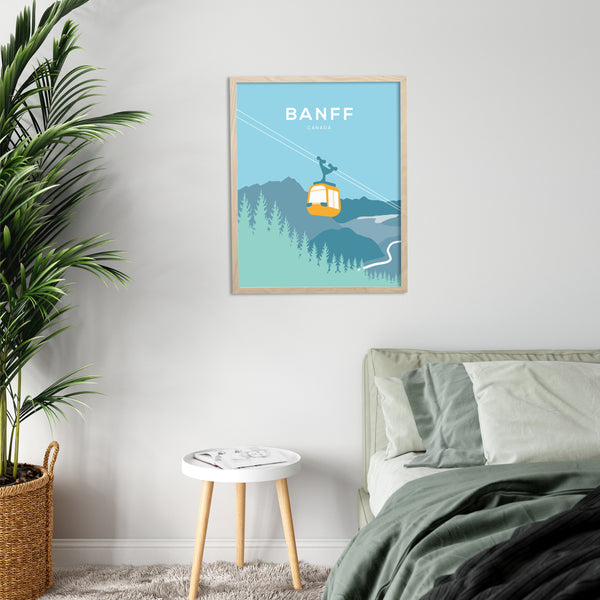 Banff Gondola Print