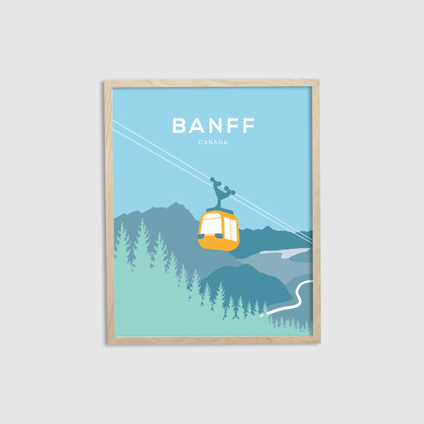 Banff Gondola Print