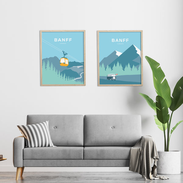 Banff Gondola Print