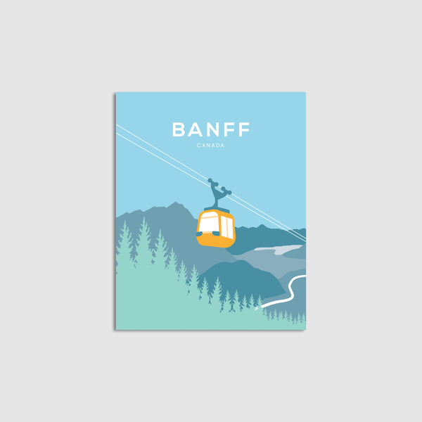 Banff Gondola Print