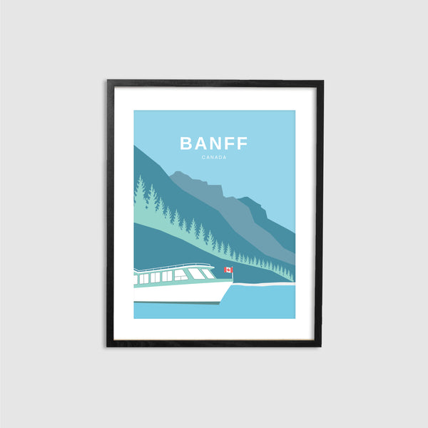 Banff Minnewanka Print