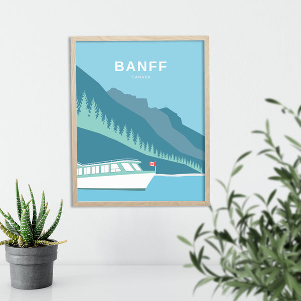 Banff Minnewanka Print