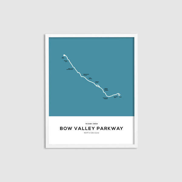 Bow Valley Parkway Trail Map