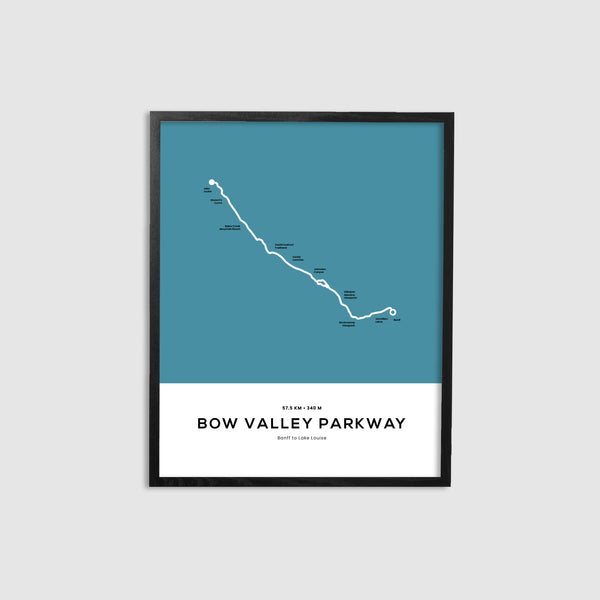 Bow Valley Parkway Trail Map