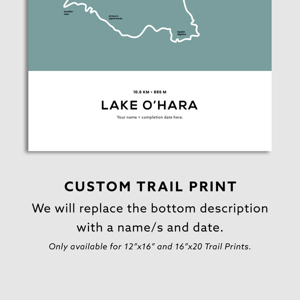 Bow Valley Parkway Trail Map