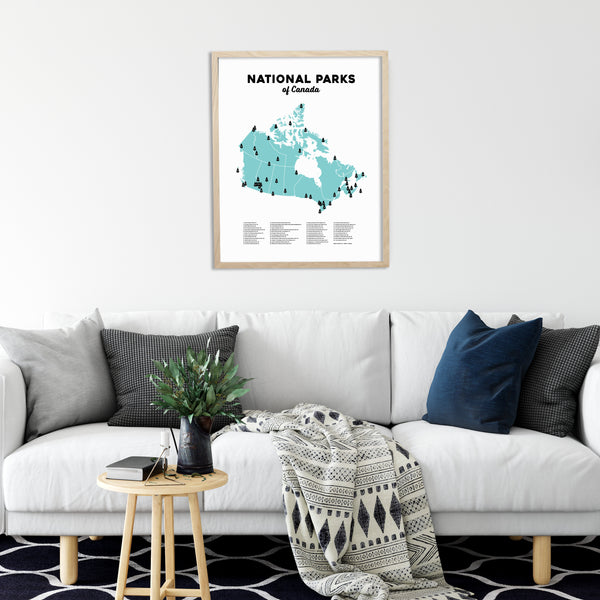 National Parks of Canada Print