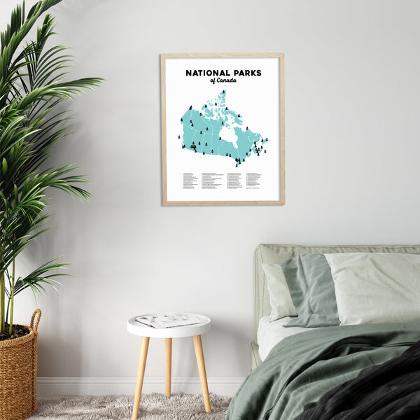 National Parks of Canada Print