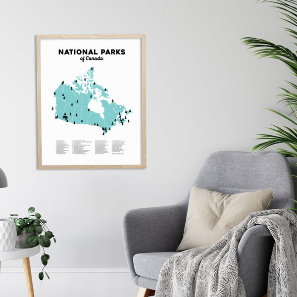 National Parks of Canada Print