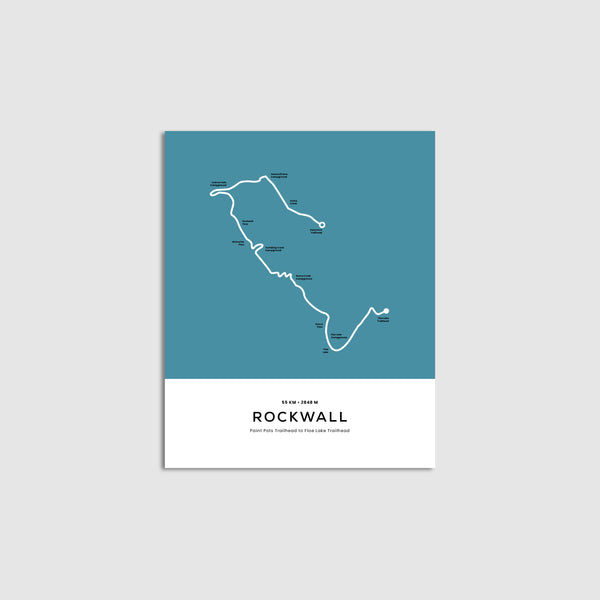 Rockwall Trail Map