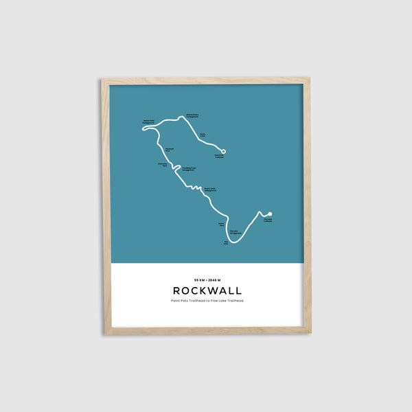 Rockwall Trail Map