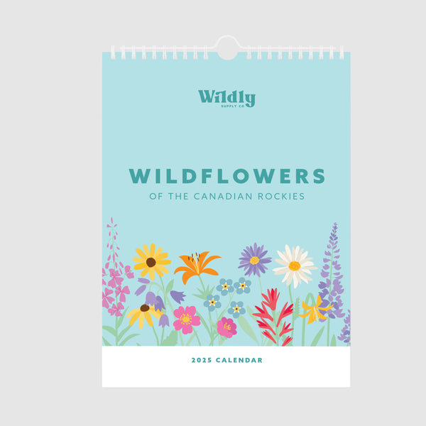 Wildflowers of the Canadian Rockies 2025 - Calendar 8x10