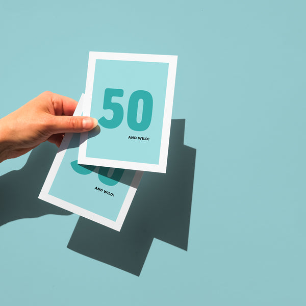 50th Birthday Card