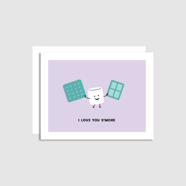 I Love You S'more Card