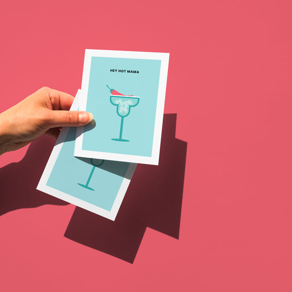 Hey Hot Mama Card