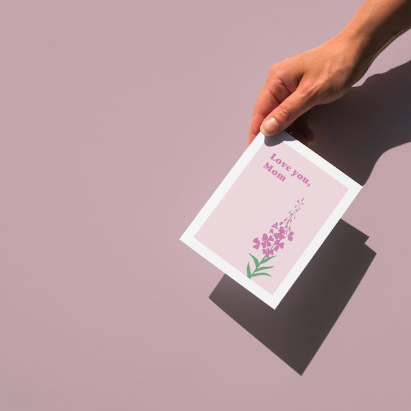 Love you, Mom Card