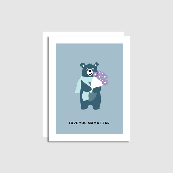 Love You Mama Bear Card