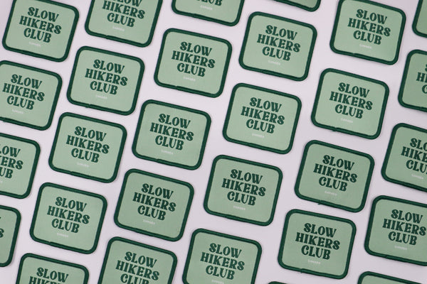 Iron-On Patch - Slow Hikers Club