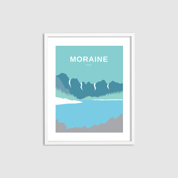 Banff Moraine Print