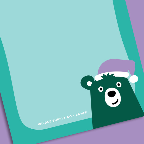 Notepad - Holiday Bear