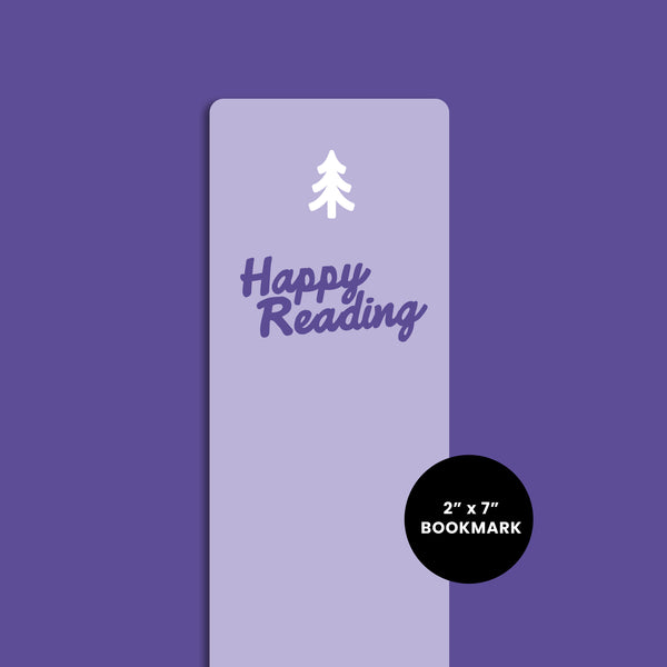 Bookmark - Happy Trails (Purple)