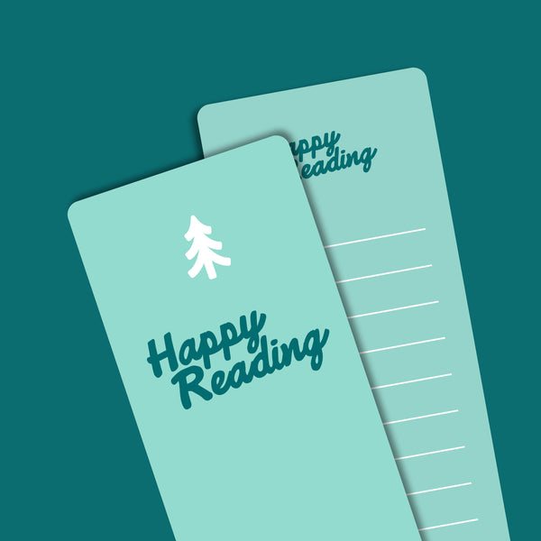 Bookmark - Happy Trails (Teal)