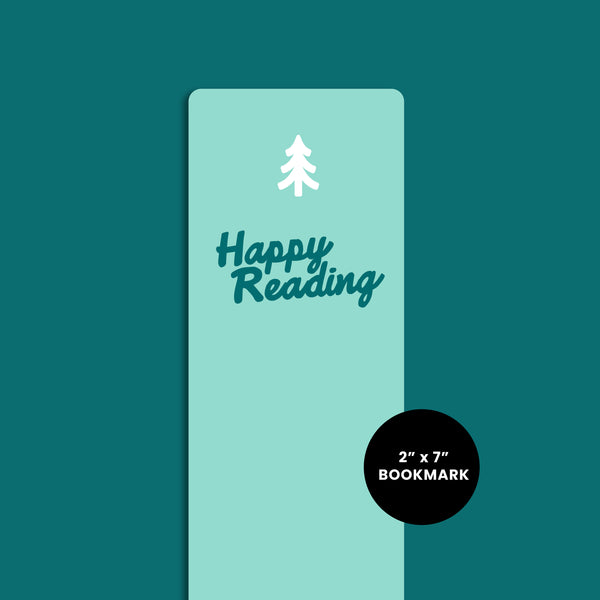 Bookmark - Happy Trails (Teal)