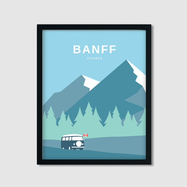 Banff Scenic Print
