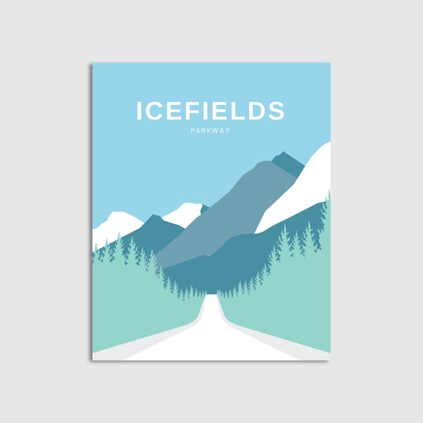 Icefields Parkway Print