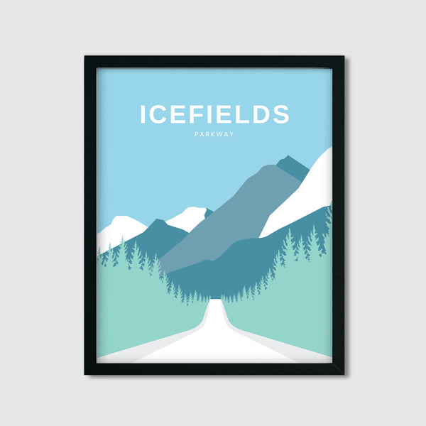 Icefields Parkway Print
