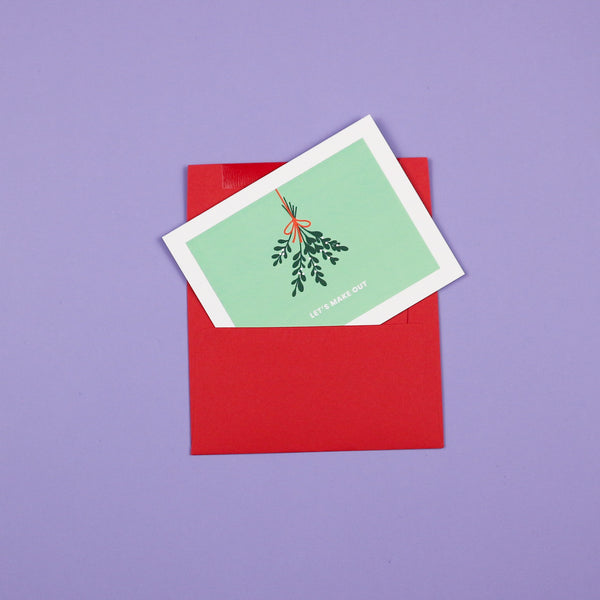 Holiday Card - Let's Make Out